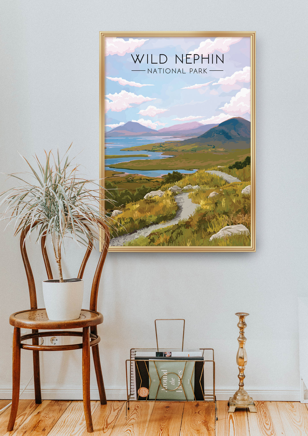 Wild Nephin National Park Ireland Travel Poster