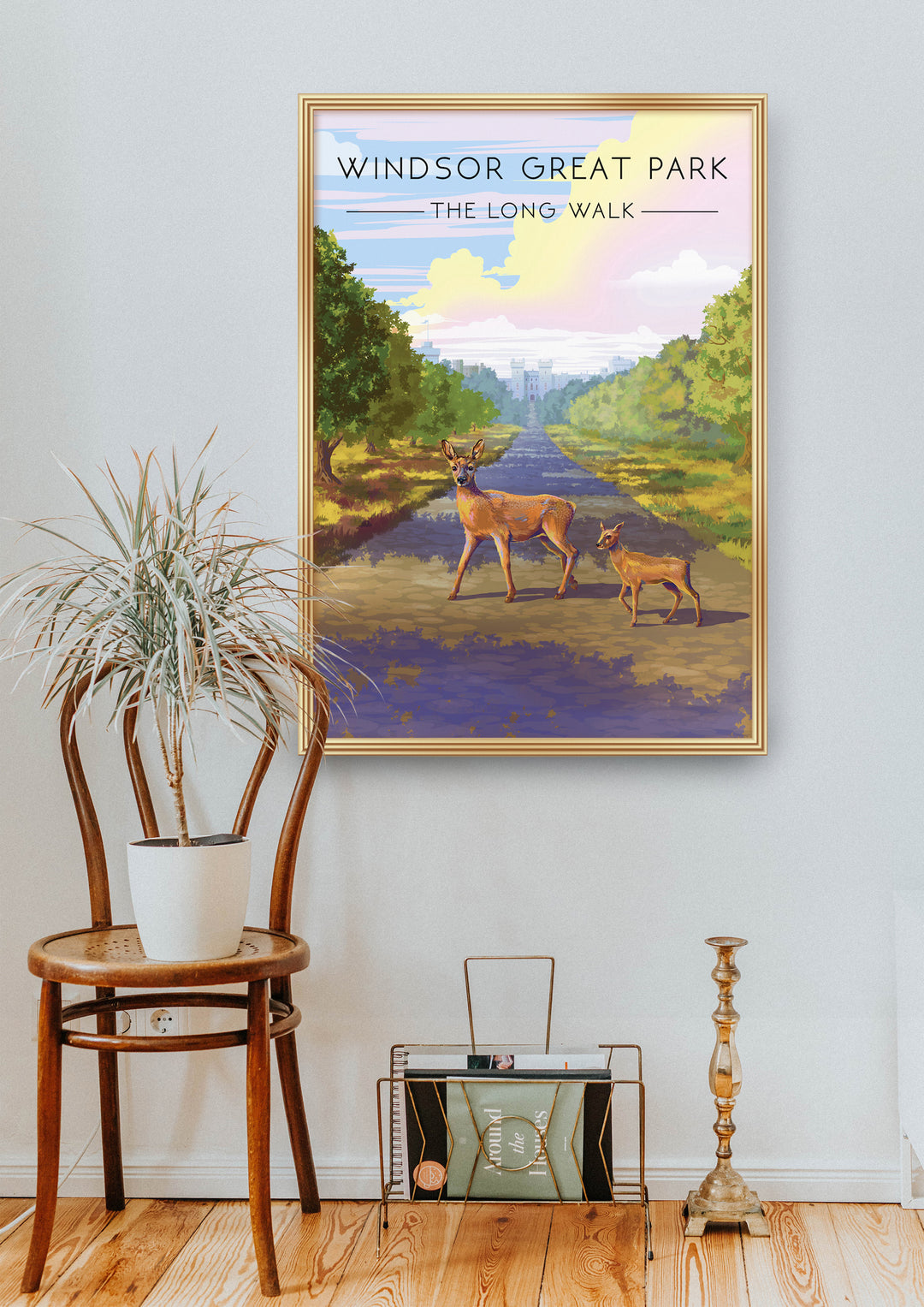 Windsor Great Park Travel Poster