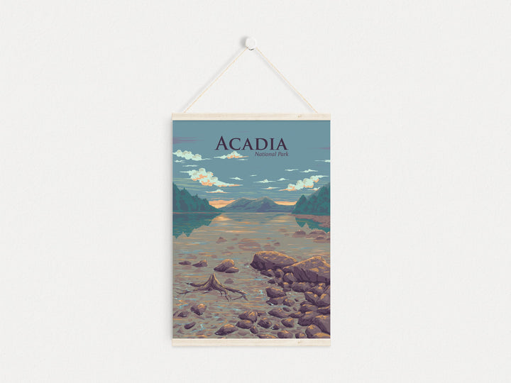 Acadia National Park Travel Poster