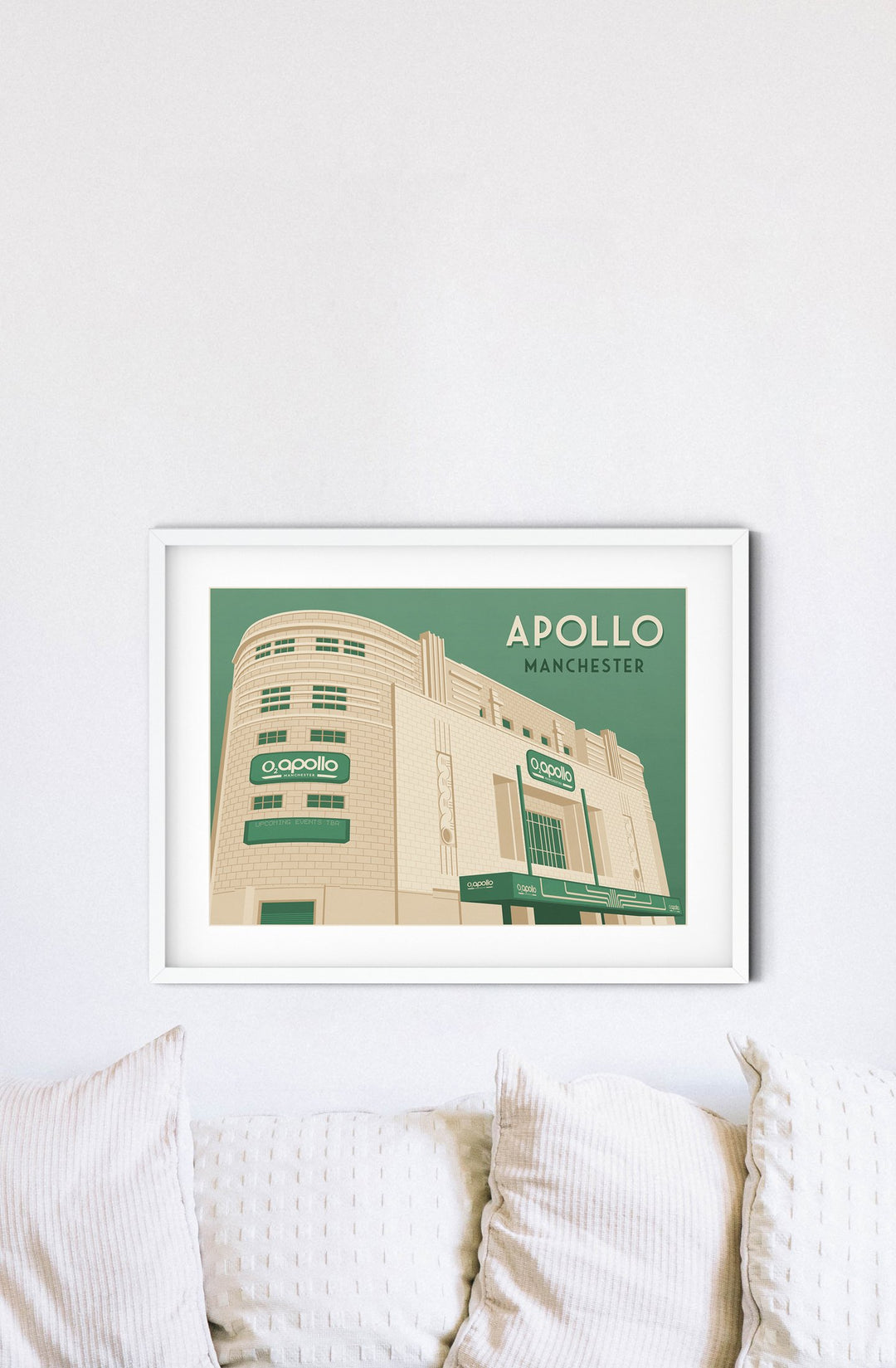 Apollo Manchester Travel Poster