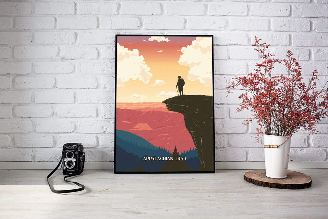 Appalachian Trail Travel Poster