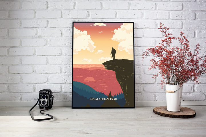 Appalachian Trail Travel Poster