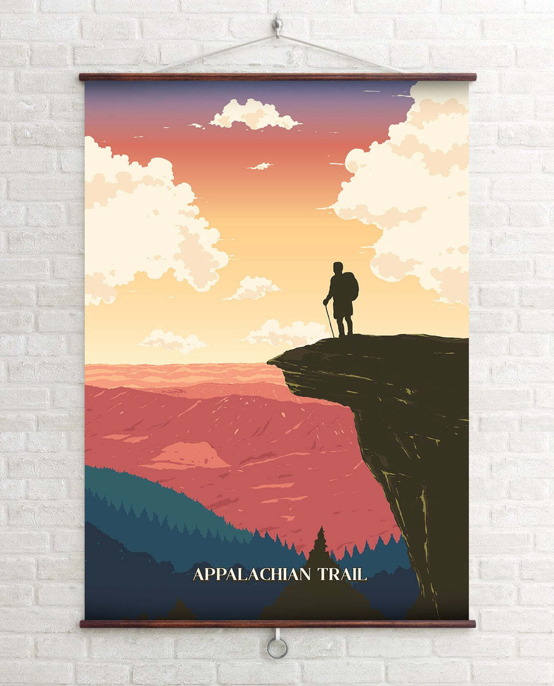 Appalachian Trail Travel Poster