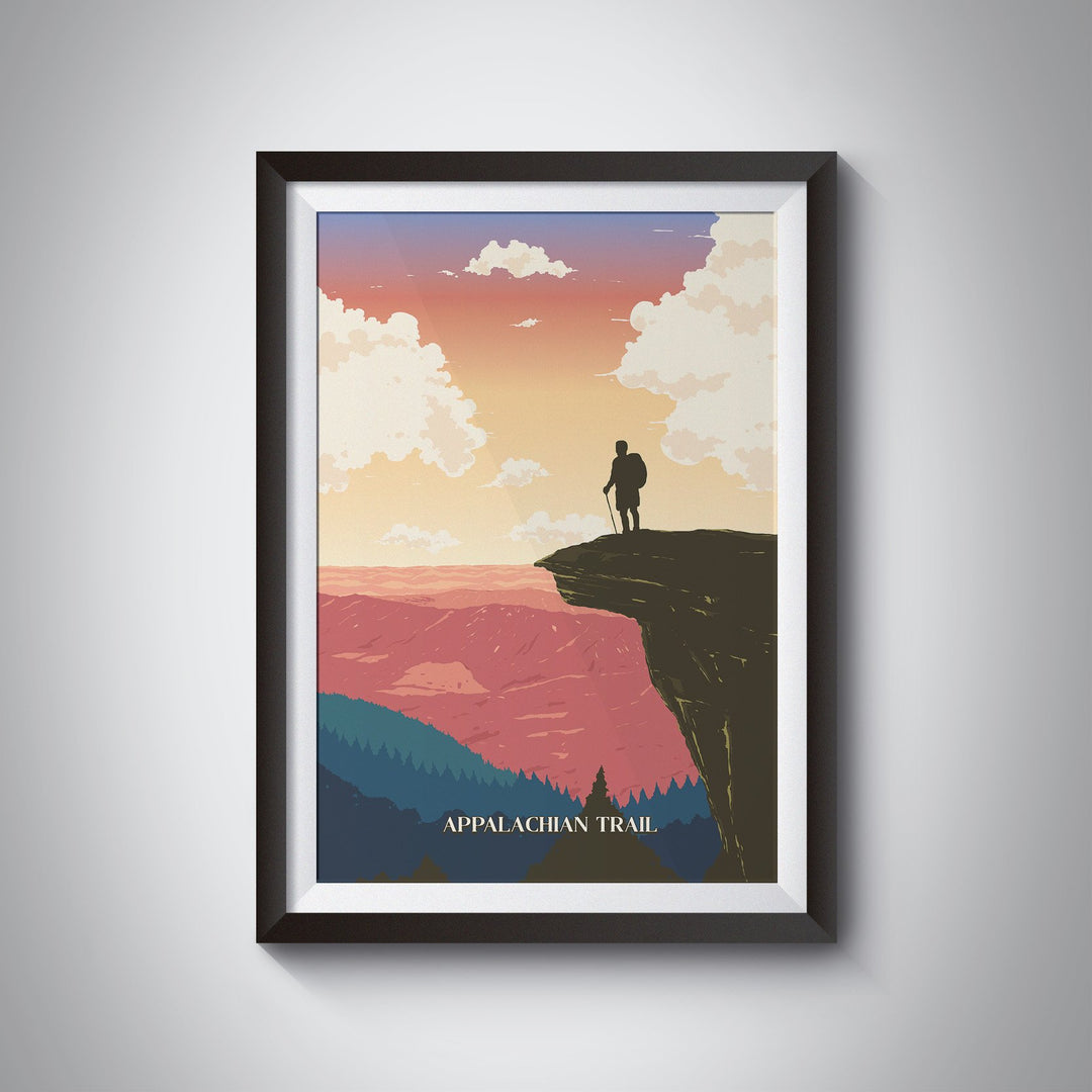 Appalachian Trail Travel Poster