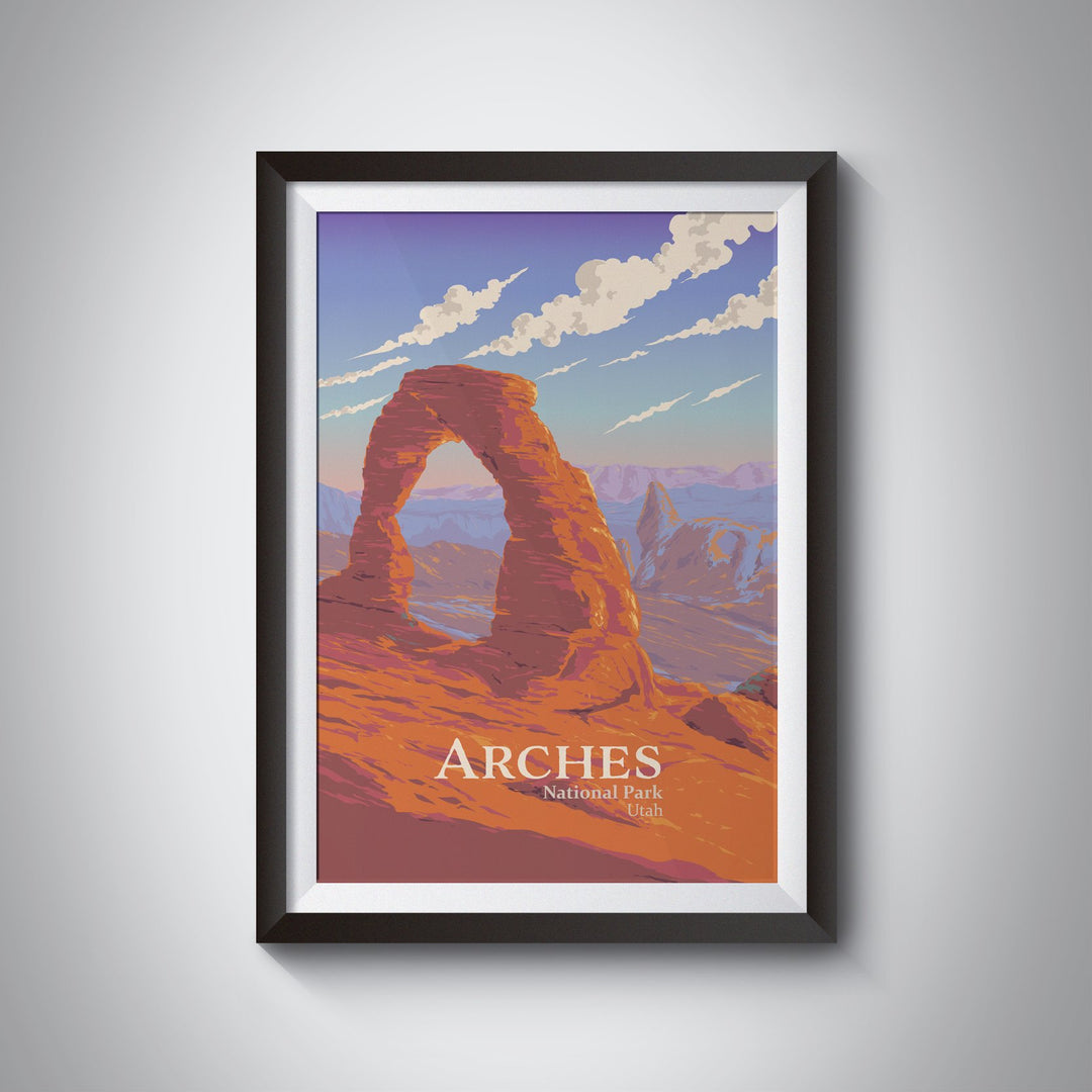 Arches National Park Travel Poster