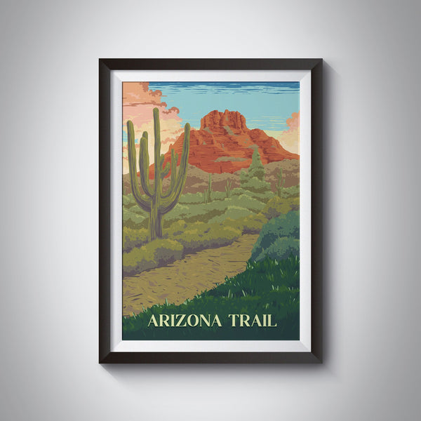 Arizona Trail Travel Poster