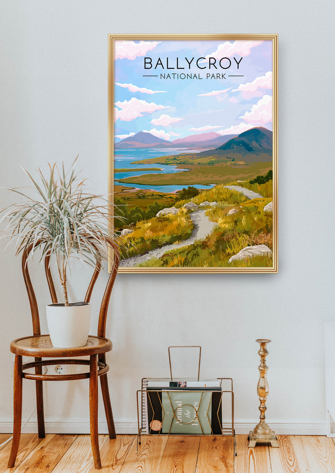 Ballycroy National Park Ireland Travel Poster