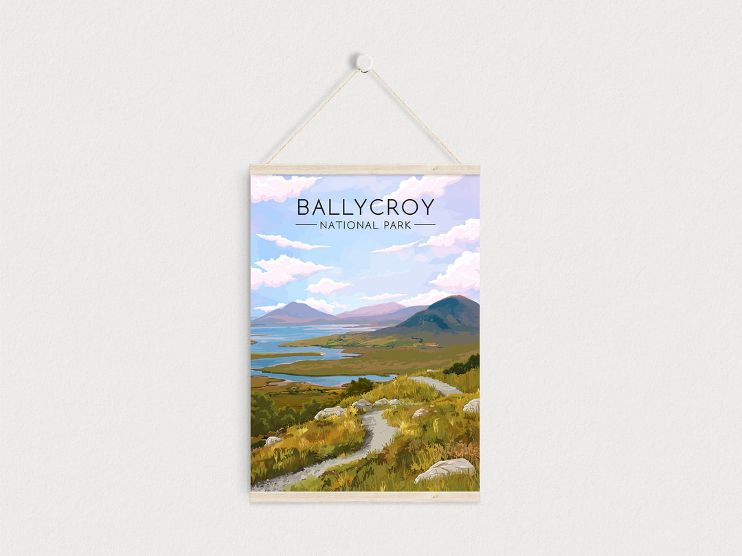 Ballycroy National Park Ireland Travel Poster