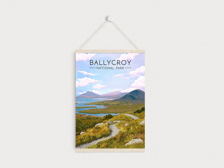 Ballycroy National Park Ireland Travel Poster