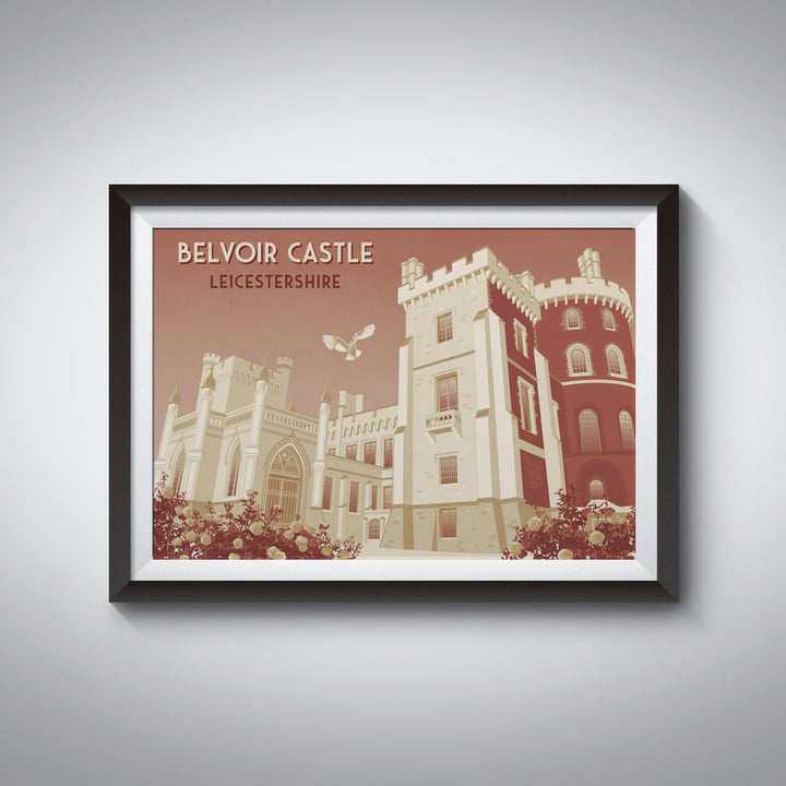 Belvoir Castle Travel Poster