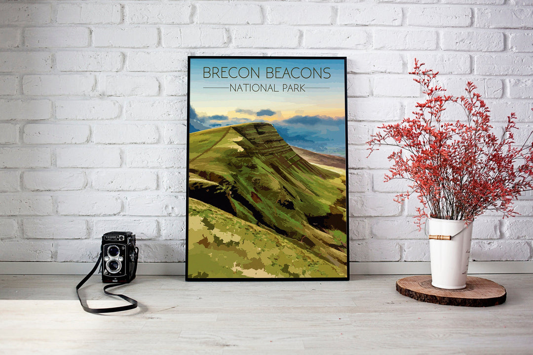 Brecon Beacons National Park Travel Poster