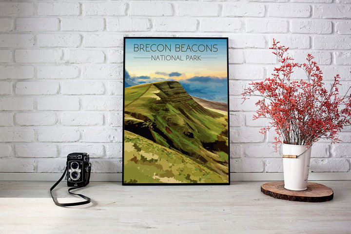 Brecon Beacons National Park Travel Poster