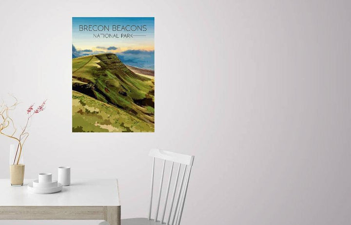 Brecon Beacons National Park Travel Poster