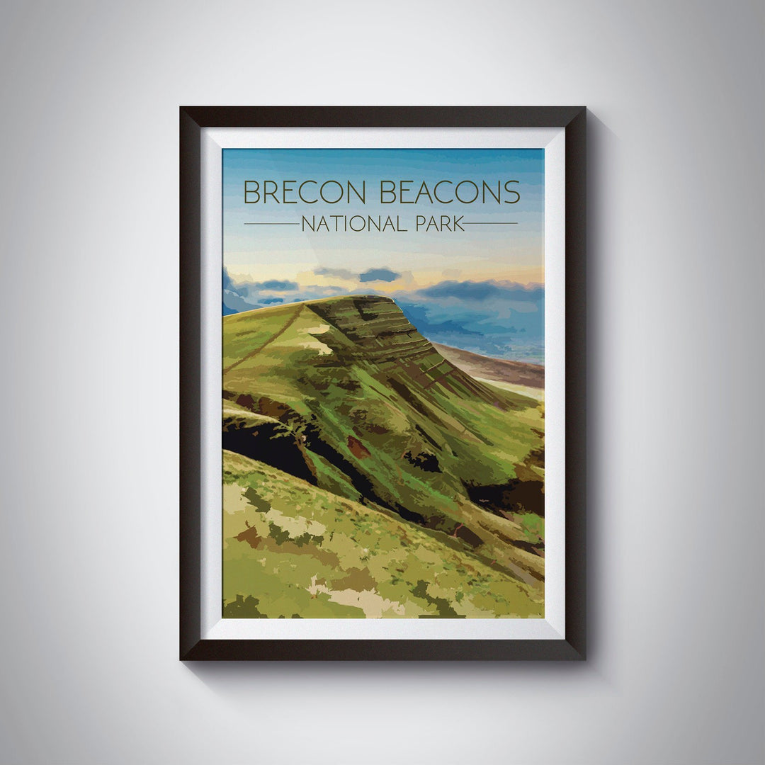 Brecon Beacons National Park Travel Poster