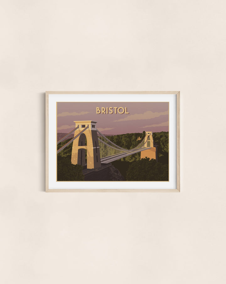 Bristol Travel Poster