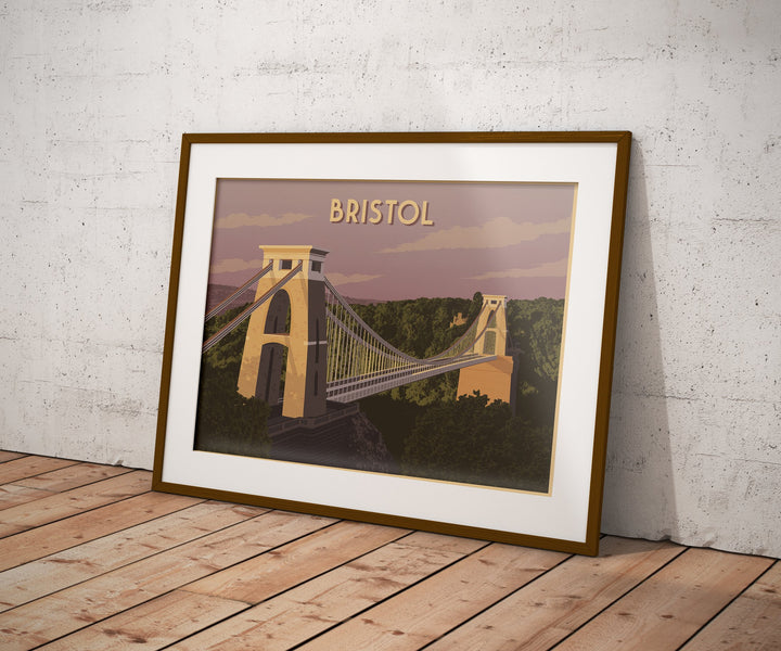 Bristol Travel Poster