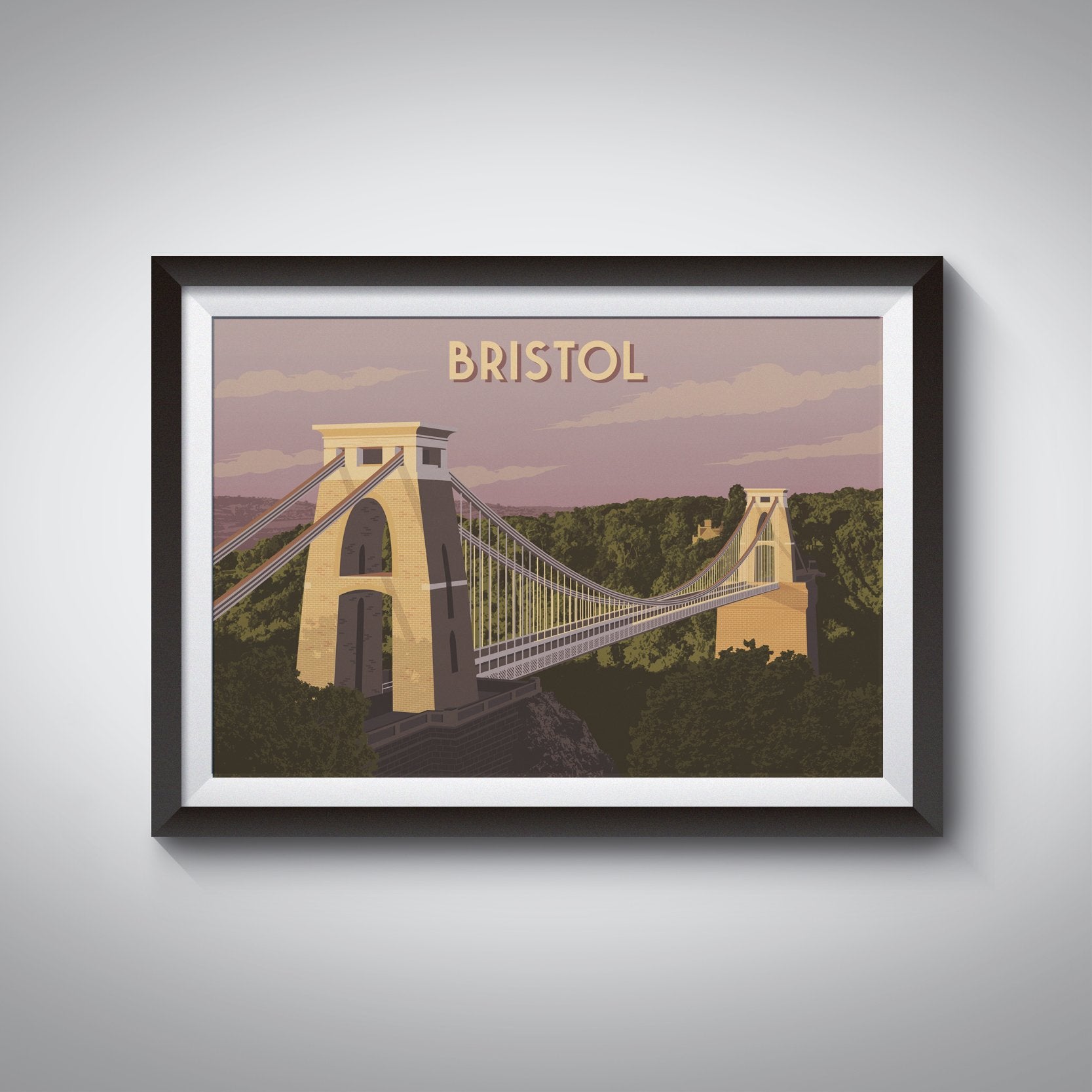 Bristol Travel Poster