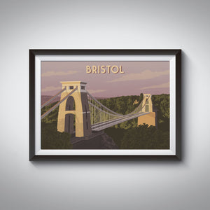 Bristol Travel Poster