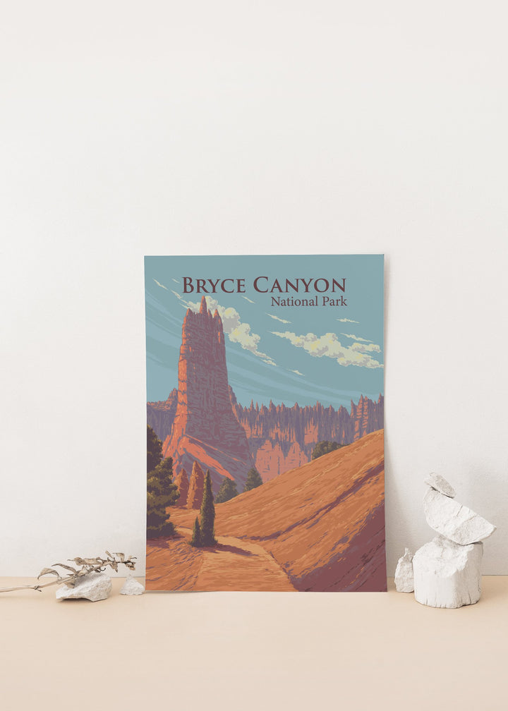 Bryce Canyon National Park Travel Poster