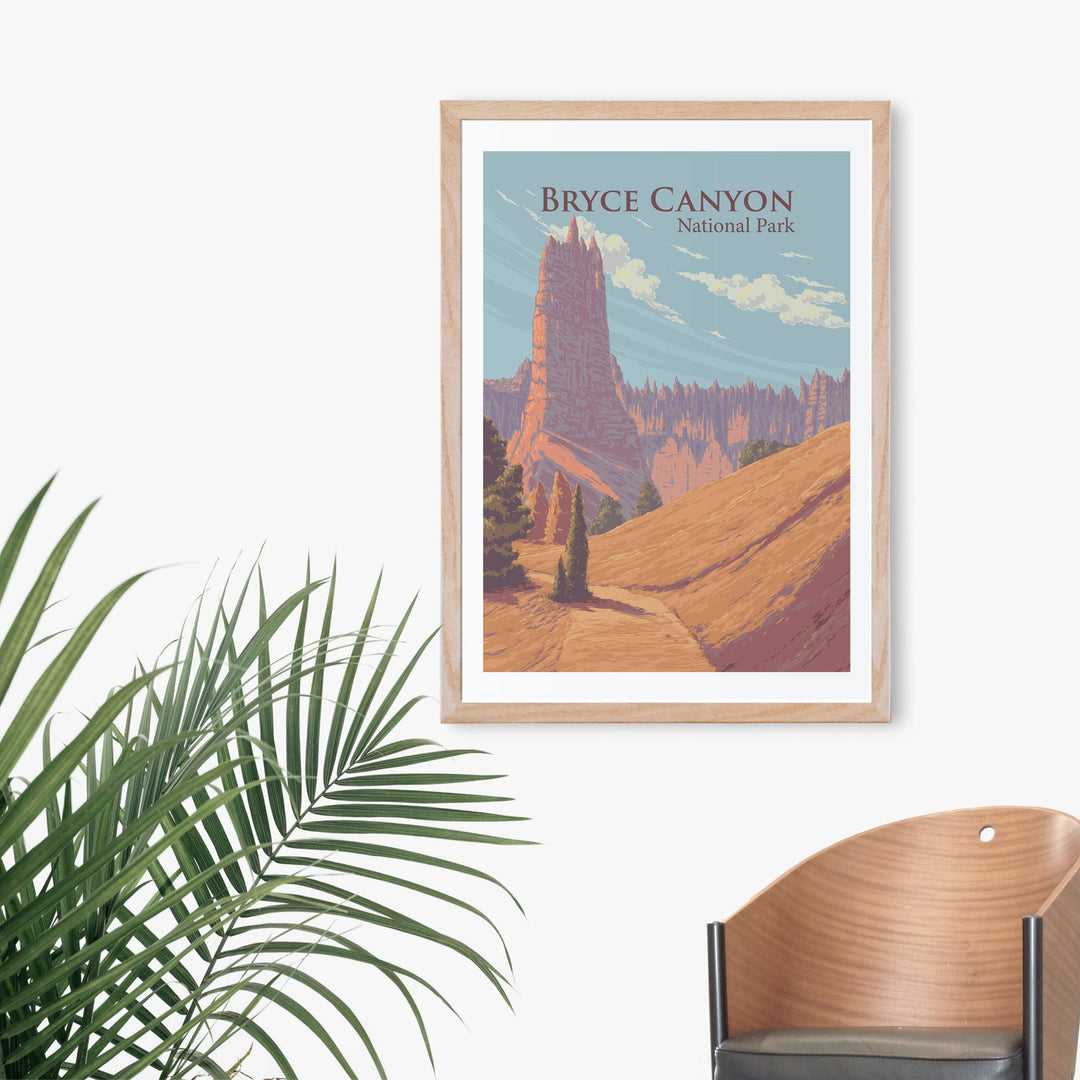 Bryce Canyon National Park Travel Poster