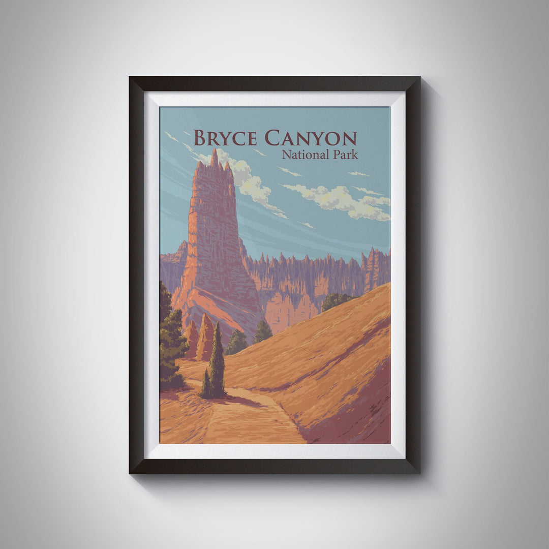 Bryce Canyon National Park Travel Poster