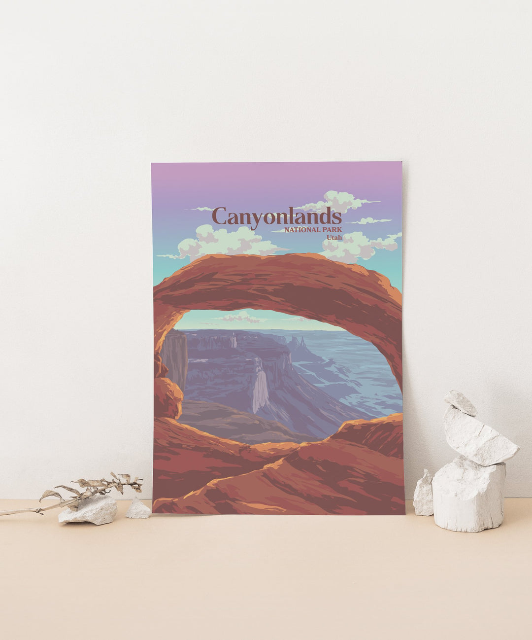 Canyonlands National Park Travel Poster