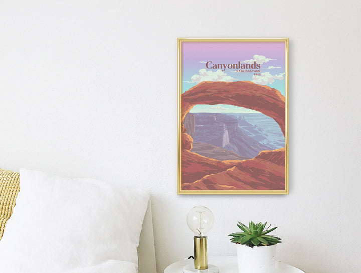 Canyonlands National Park Travel Poster