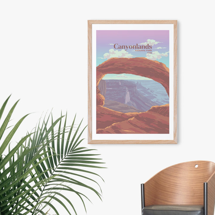 Canyonlands National Park Travel Poster