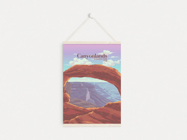 Canyonlands National Park Travel Poster