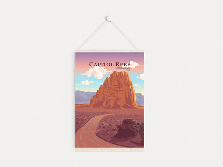 Capitol Reef National Park Travel Poster