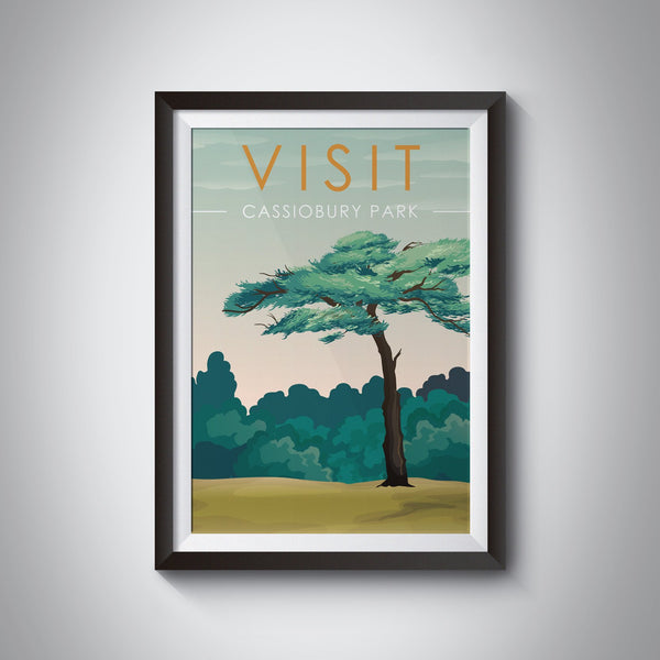 Cassiobury Park, Watford Travel Poster