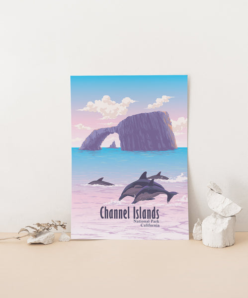 Channel Islands National Park Travel Poster