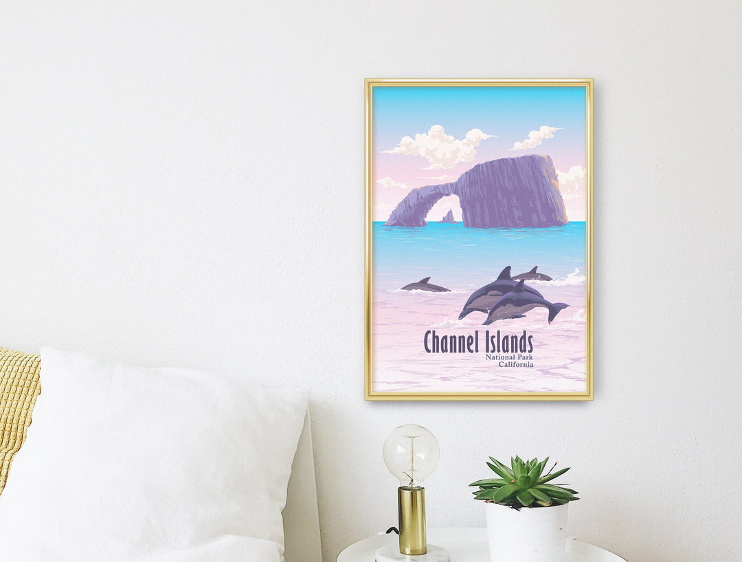 Channel Islands National Park Travel Poster