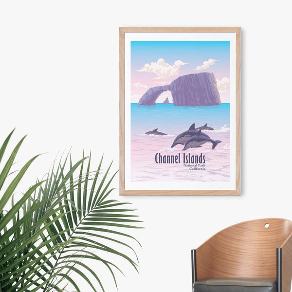 Channel Islands National Park Travel Poster