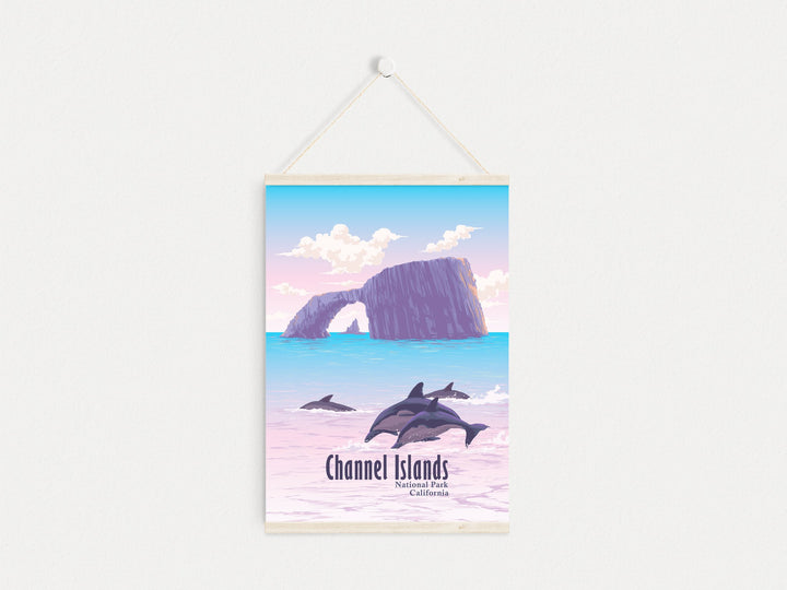 Channel Islands National Park Travel Poster