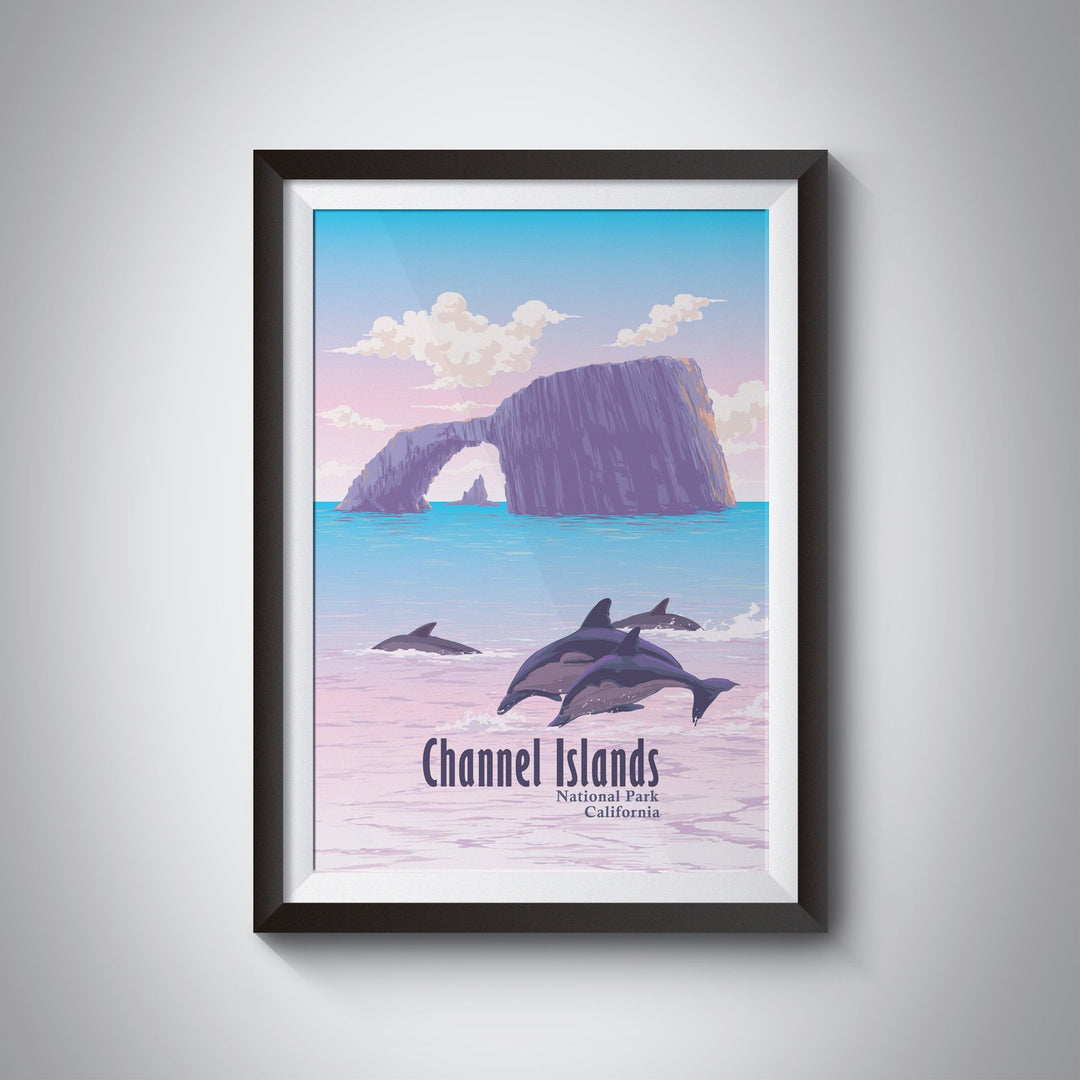 Channel Islands National Park Travel Poster