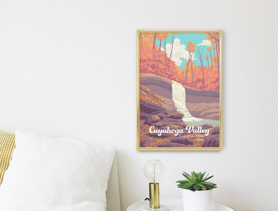 Cuyahoga Valley National Park Travel Poster