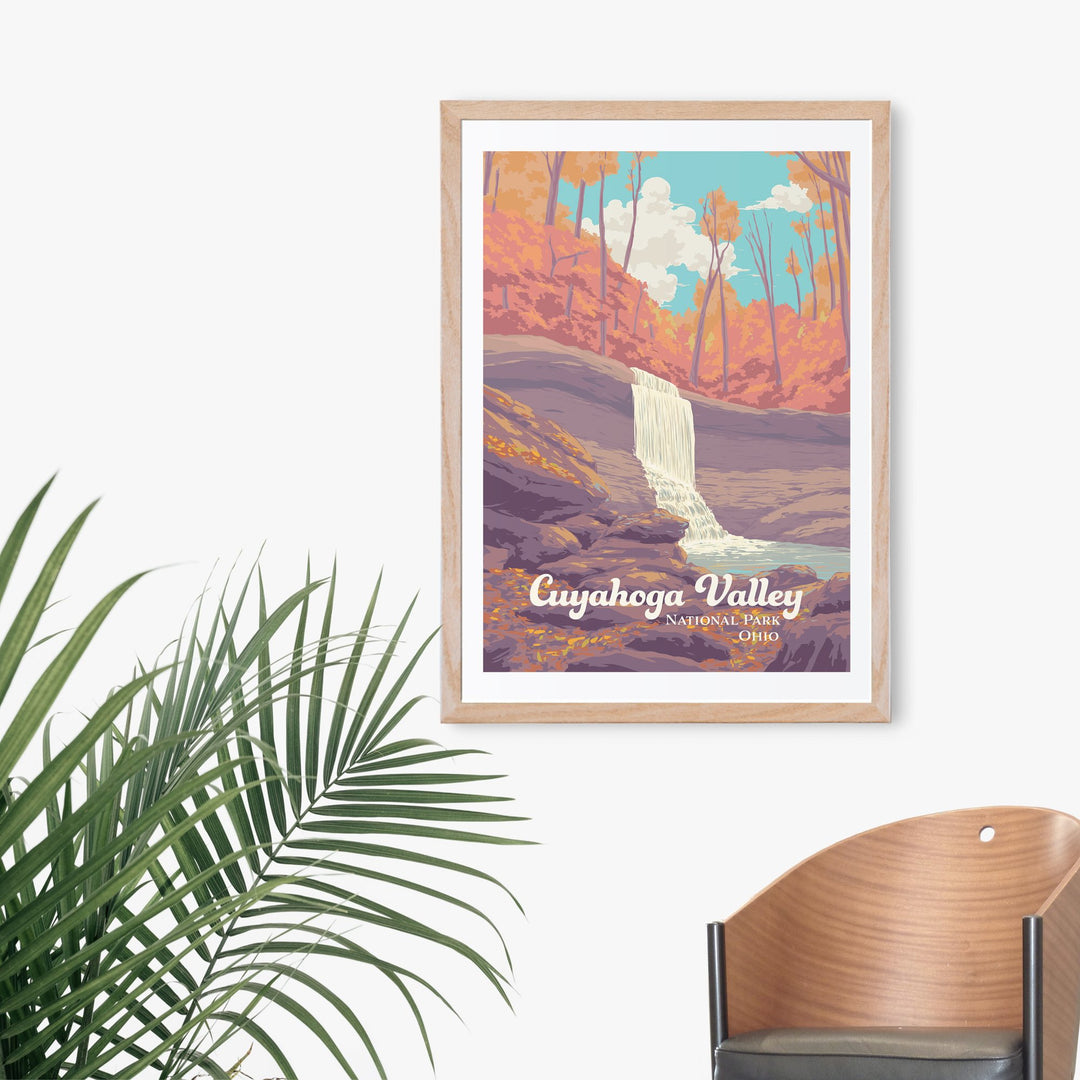 Cuyahoga Valley National Park Travel Poster