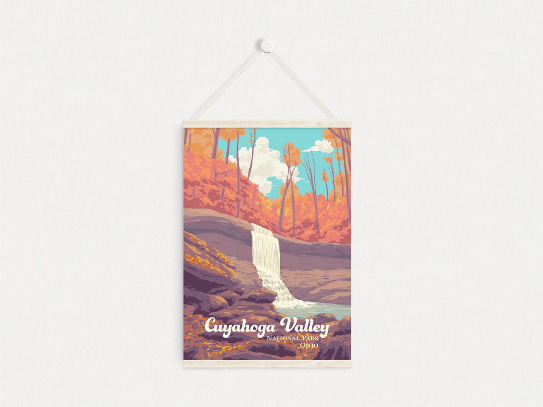 Cuyahoga Valley National Park Travel Poster