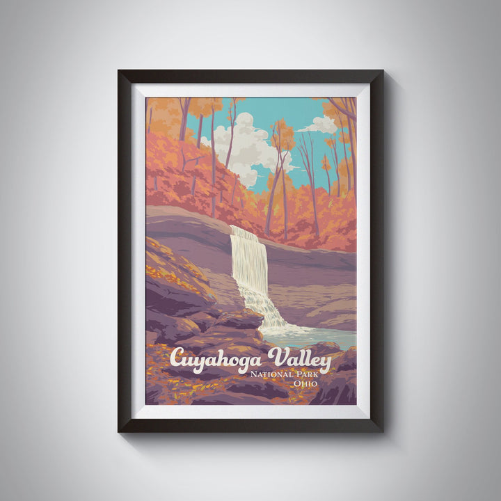 Cuyahoga Valley National Park Travel Poster