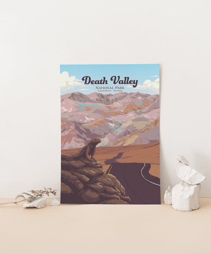 Death Valley National Park Travel Poster