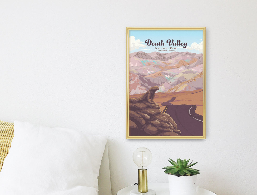 Death Valley National Park Travel Poster