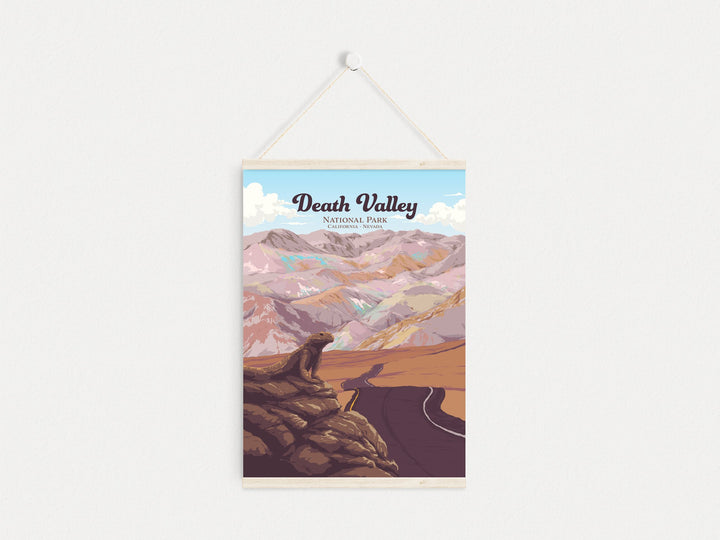 Death Valley National Park Travel Poster