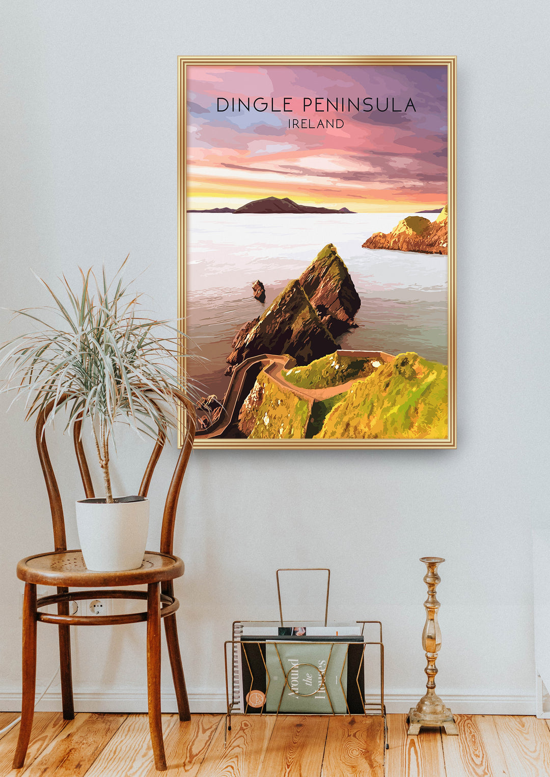 Dingle Peninsula Ireland Travel Poster