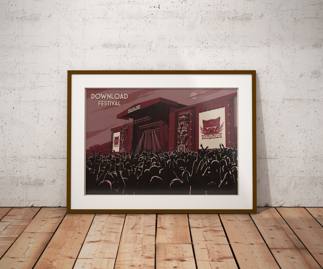 Download Festival Travel Poster