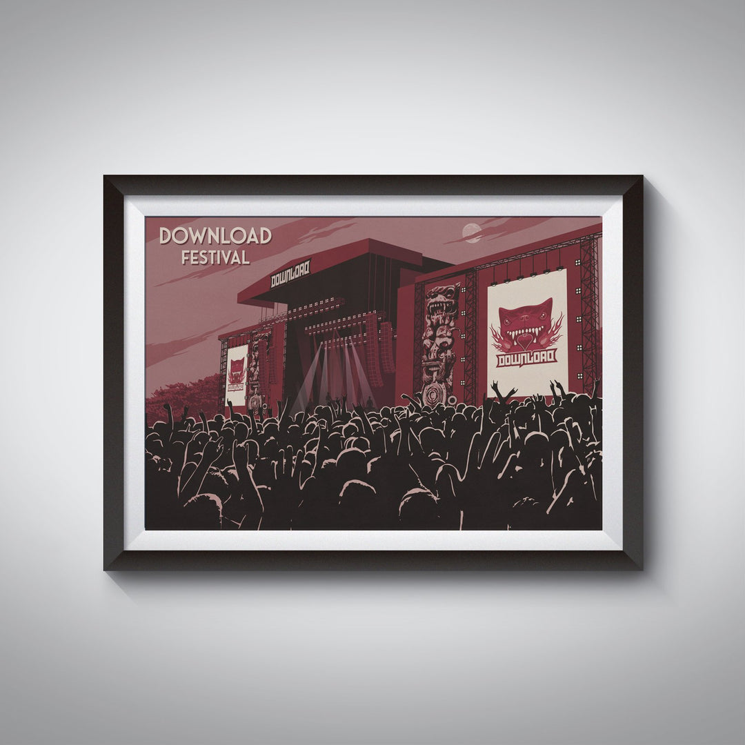 Download Festival Travel Poster