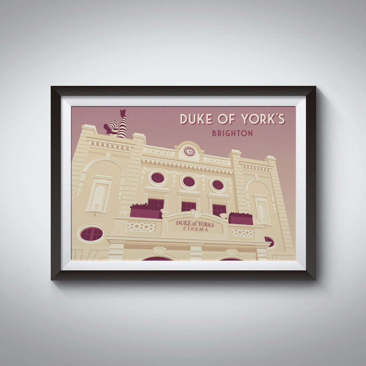 Duke of York's Cinema Brighton Travel Poster – Bucket List Prints