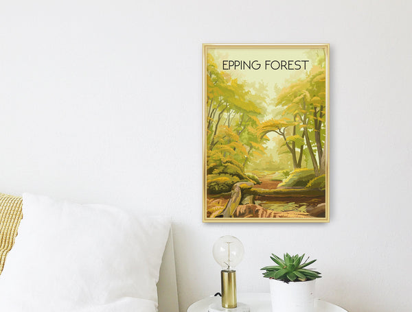 Epping Forest Travel Poster