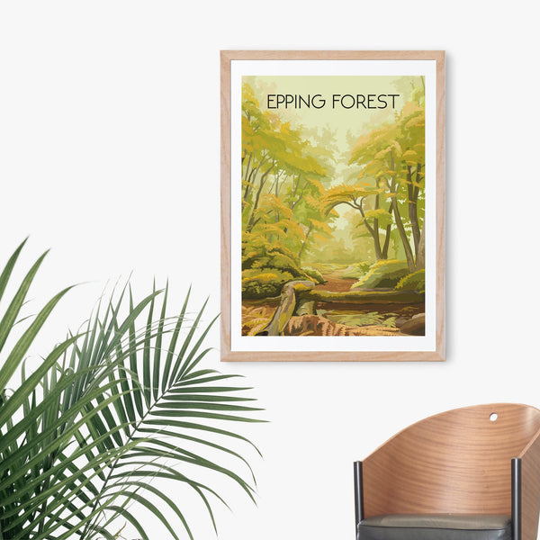 Epping Forest Travel Poster