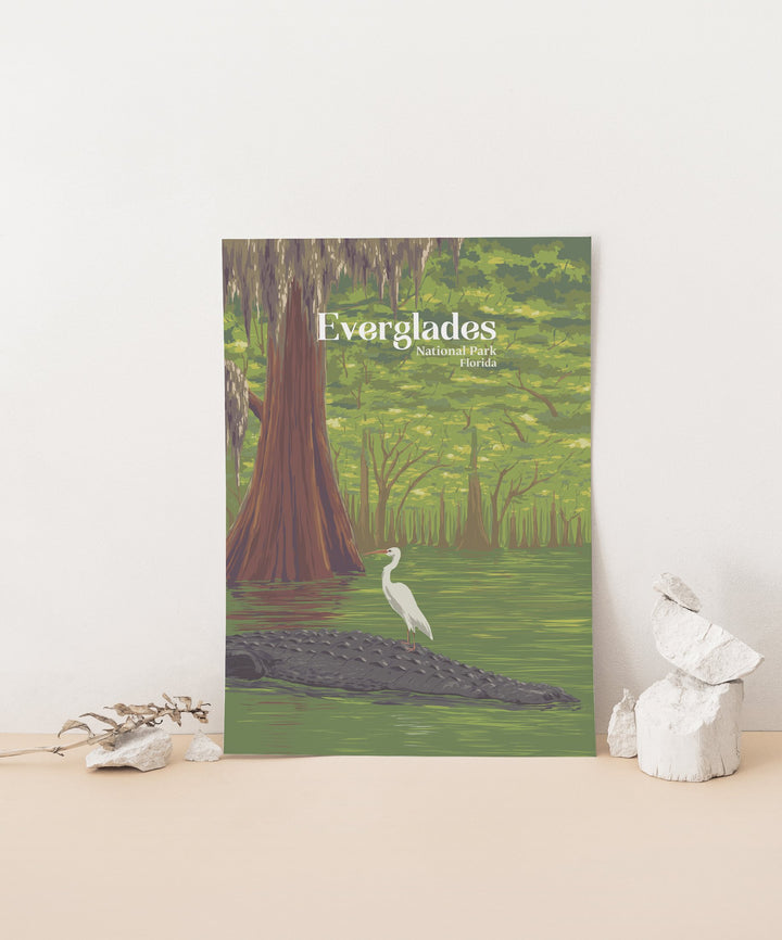 Everglades National Park Travel Poster